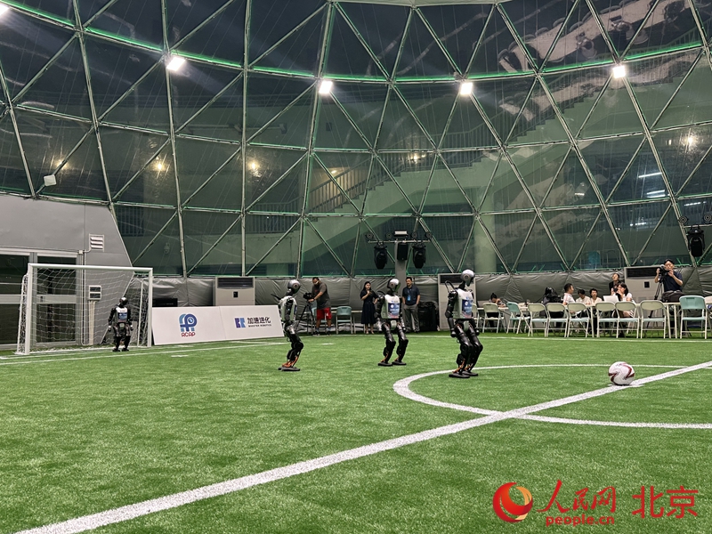 世界人形机器人运动会进入倒计时 实训基地“熊猫眼”核心区启用(图2)