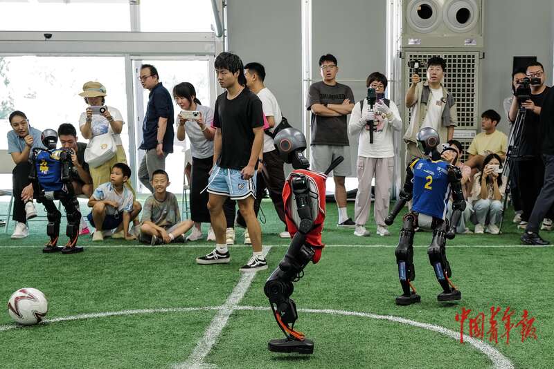 探班世界人形机器人运动会赛训基地(图4)