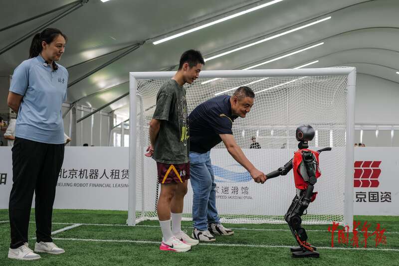 探班世界人形机器人运动会赛训基地(图8)