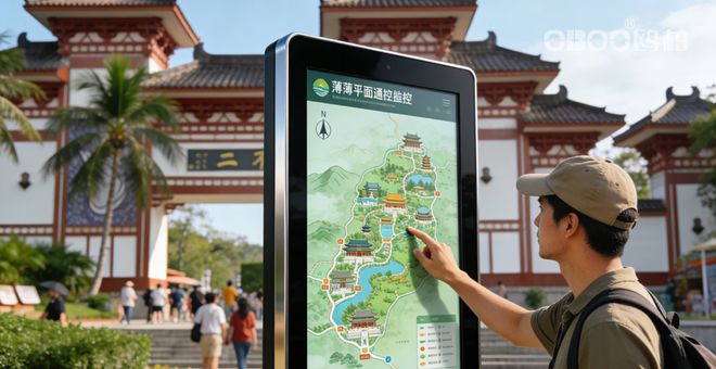 OBOO鸥柏丨115英寸高亮度信发系统室外一体机体育馆赛事直播大屏(图4)