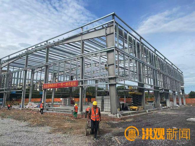 南昌市社区嵌入式体育场馆工程预计11月底全面完工
