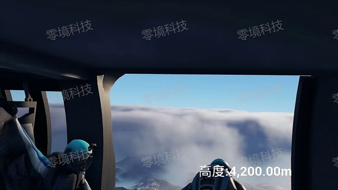 VR军事仿真翼人飞行：科技领航开启军事飞行训练新纪元！