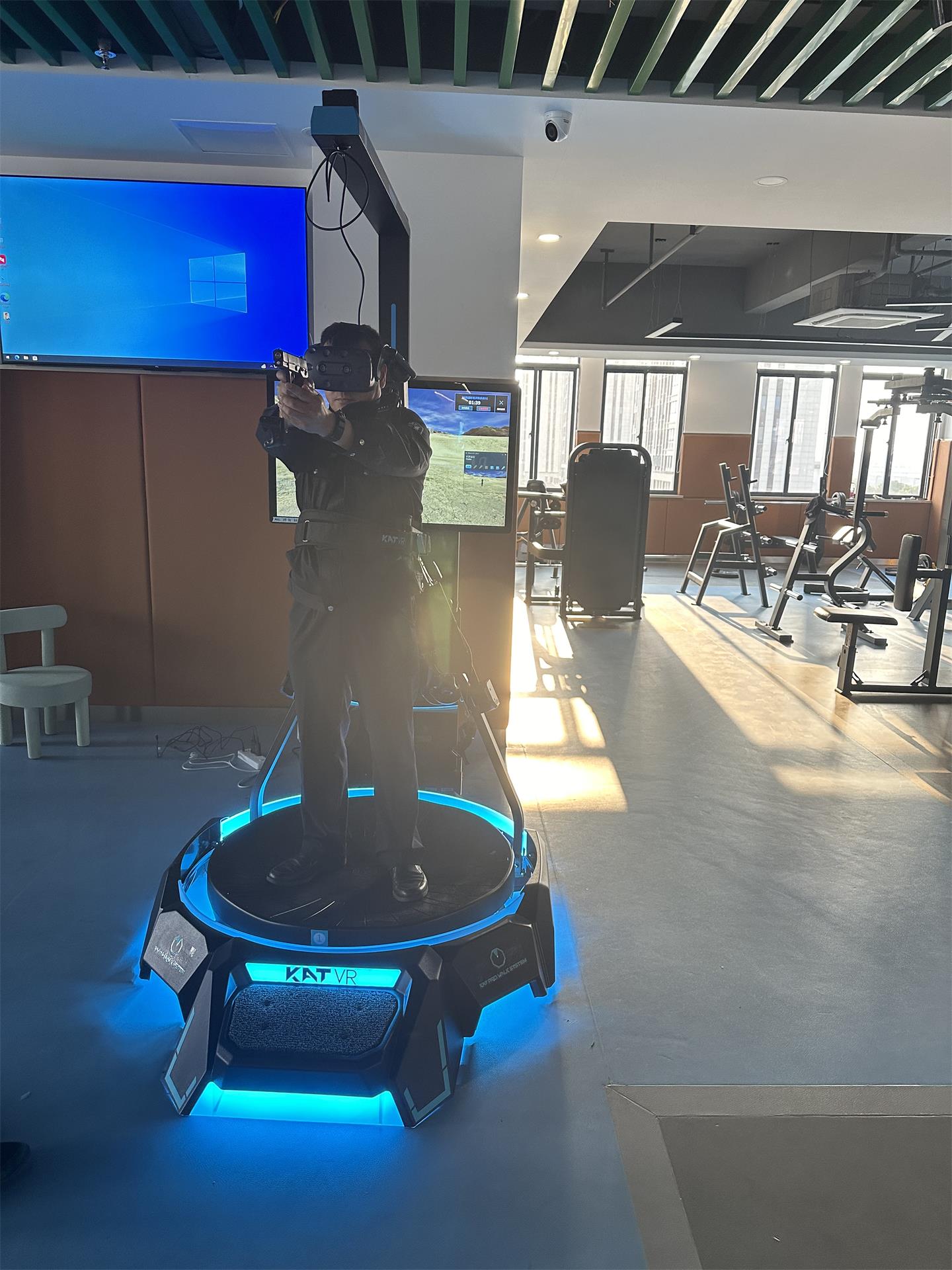 一种基于VR场景模拟的轻武器射击训练系统技术方案