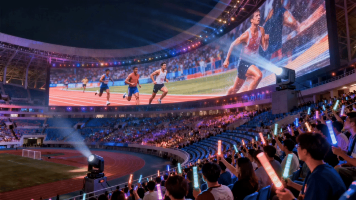 光影赋能大型场馆 ——工程投影点亮城市公共空间(图6)