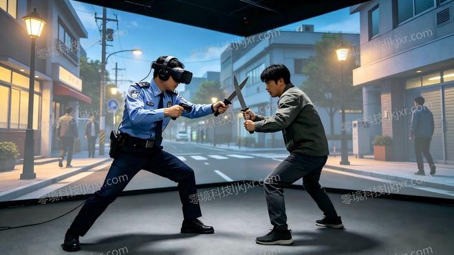 VR警务训练：持刀伤人场景——在生死一线间练就应急处突真功夫