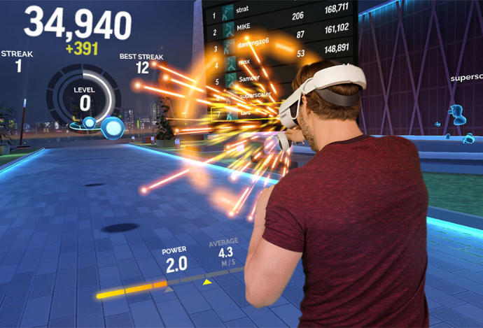 VR健身应用FitXR推出HIIT高强度间歇训练_VR陀螺